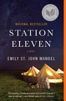 Book cover, Station Eleven by Emily St. John Mandel