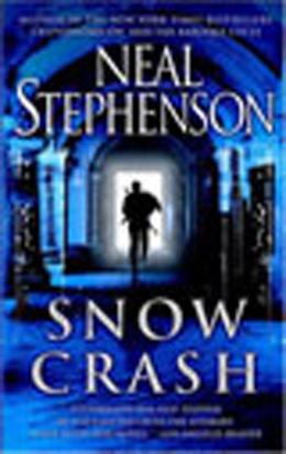 Book cover, Snow Crash by Neil Stephenson