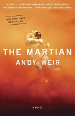 Book cover, The Martian by Andy Weir