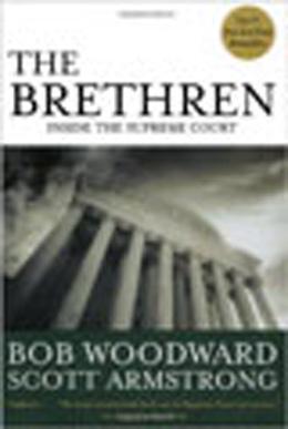 Book cover, The Brethren by Woodward and Armstrong